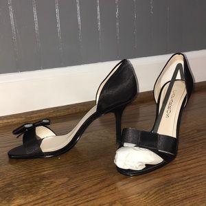 Never Worn!! Black Geri Heels!!